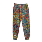 Mandala Star Bohemian Pattern Print Sweatpants