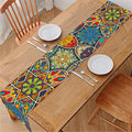 Mandala Star Bohemian Pattern Print Table Runner