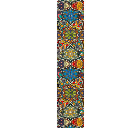 Mandala Star Bohemian Pattern Print Table Runner