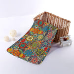 Mandala Star Bohemian Pattern Print Towel