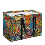 Mandala Star Bohemian Pattern Print Utility Tote Bag
