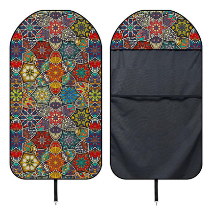 Mandala Star Bohemian Pattern Print Waterproof Car Seat Cover