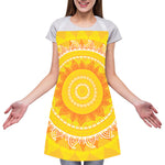 Mandala Sun Print Adjustable Apron