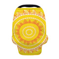 Mandala Sun Print Baby Seat Cover