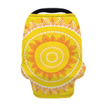 Mandala Sun Print Baby Seat Cover