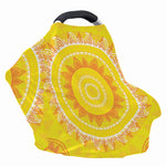 Mandala Sun Print Baby Seat Cover