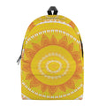 Mandala Sun Print School Backpack