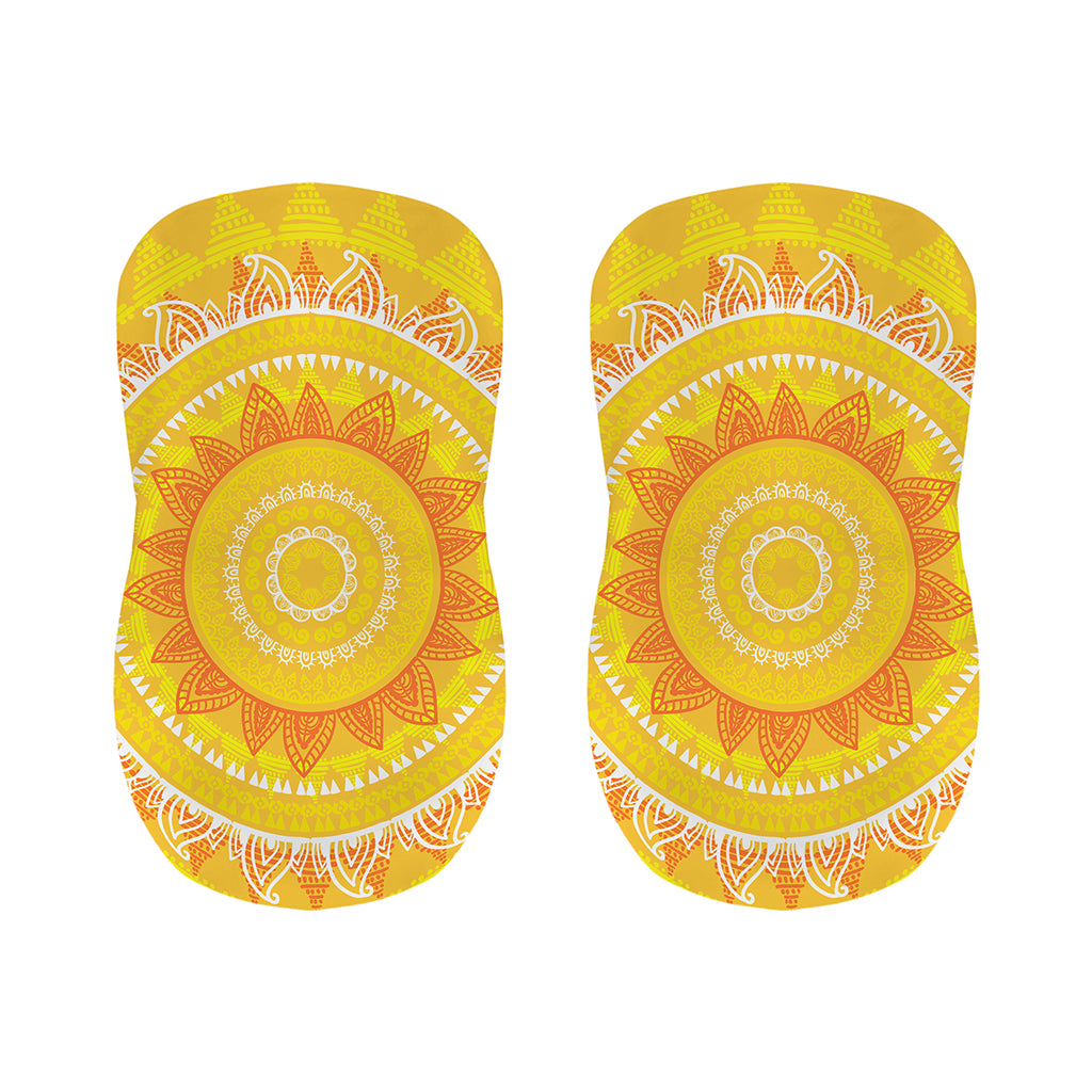 Mandala Sun Print Bar Stool Covers