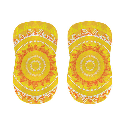 Mandala Sun Print Bar Stool Covers