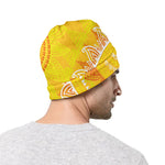 Mandala Sun Print Beanie