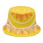 Mandala Sun Print Bucket Hat