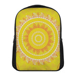 Mandala Sun Print Casual Backpack