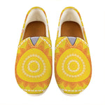 Mandala Sun Print Casual Shoes