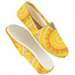 Mandala Sun Print Casual Shoes