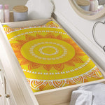 Mandala Sun Print Changing Pad Cover
