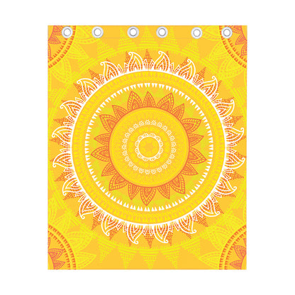 Mandala Sun Print Curtain