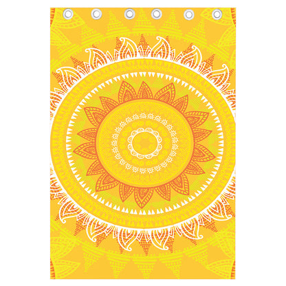 Mandala Sun Print Curtain