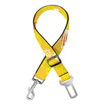 Mandala Sun Print Dog Seat Belt