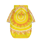 Mandala Sun Print Dog Zip Up Hoodie