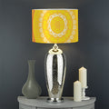Mandala Sun Print Drum Lamp Shade