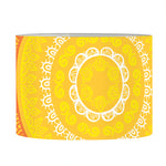 Mandala Sun Print Drum Lamp Shade