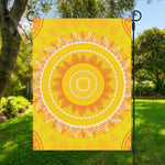 Mandala Sun Print Garden Flag