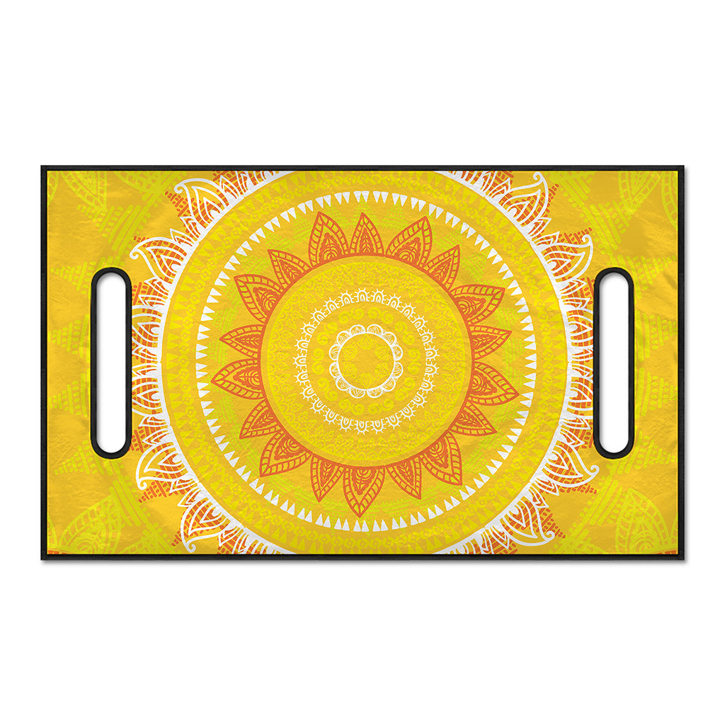 Mandala Sun Print Golf Cart Seat Cover
