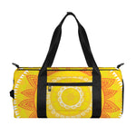 Mandala Sun Print Gym Bag
