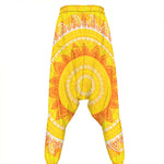 Mandala Sun Print Hammer Pants