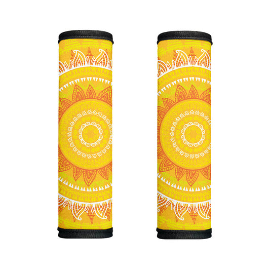 Mandala Sun Print Handle Covers