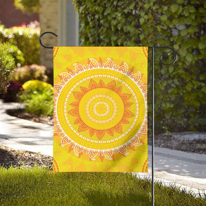 Mandala Sun Print House Flag