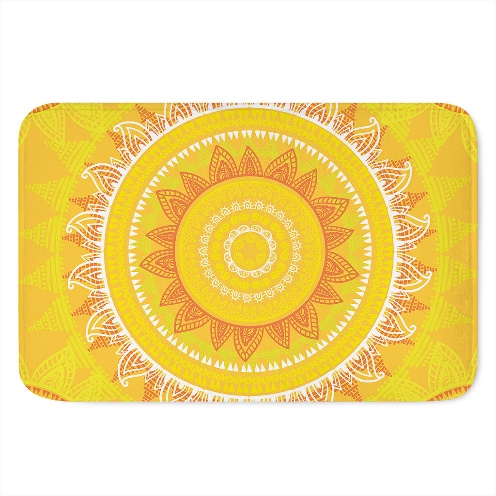 Mandala Sun Print Indoor Door Mat