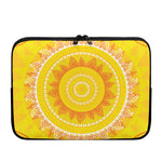 Mandala Sun Print Laptop Sleeve