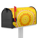 Mandala Sun Print Mailbox Cover