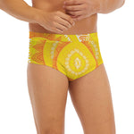 Mandala Sun Print Men's Briefs