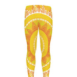 Mandala Sun Print Men's leggings