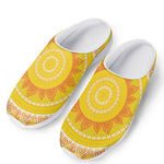 Mandala Sun Print Mesh Casual Shoes