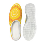 Mandala Sun Print Mesh Casual Shoes