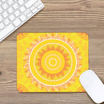 Mandala Sun Print Mouse Pad