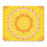 Mandala Sun Print Mouse Pad