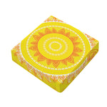 Mandala Sun Print Outdoor Seat Cushion Cover
