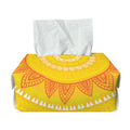 Mandala Sun Print Rectangle Tissue Box Cover