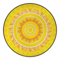 Mandala Sun Print Round Floor Mat