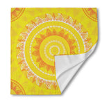 Mandala Sun Print Silk Bandana