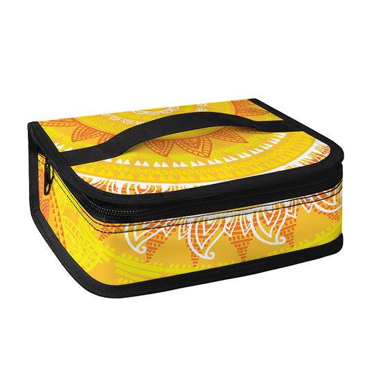 Mandala Sun Print Small Lunch Bag