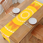 Mandala Sun Print Table Runner