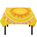 Mandala Sun Print Tablecloth