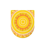 Mandala Sun Print Toilet Lid Cover