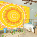Mandala Sun Print Wall Sticker