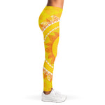 Mandala Sun Print Women's Leggings